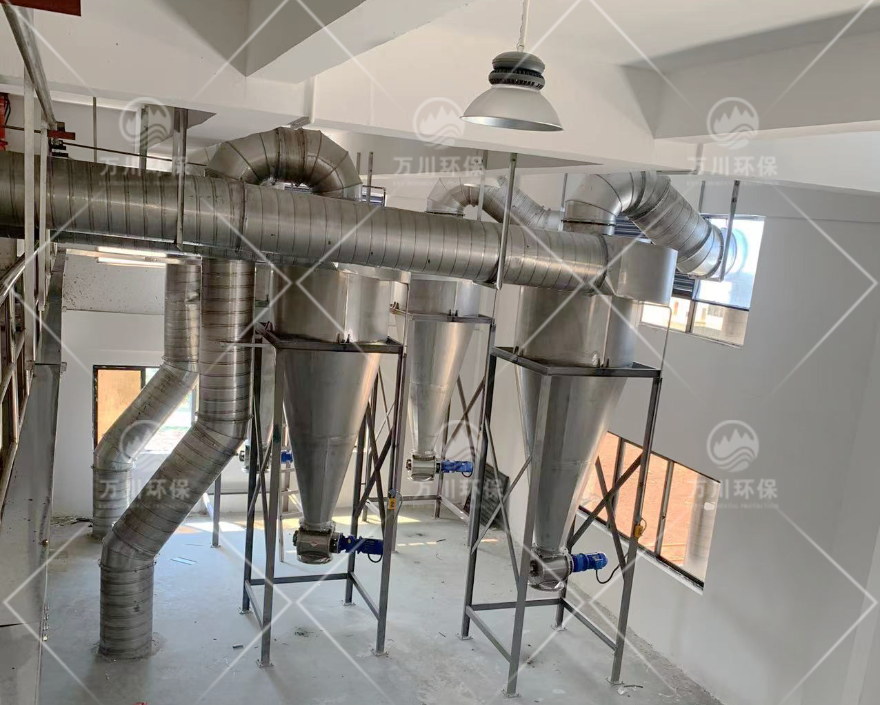 旋風(fēng)除塵器適合哪些工況進(jìn)行除塵？